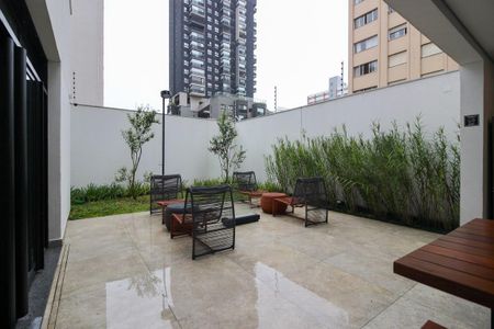 Área comum -  de kitnet/studio para alugar com 1 quarto, 26m² em Pinheiros, São Paulo