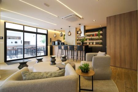 Studio para alugar com 26m², 1 quarto e sem vaga Studio para alugar com 26m², 1 quarto e sem vagaÁrea comum - Salão de festas