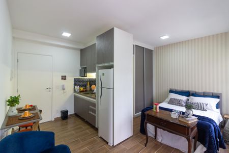 Kitnet/Studio de kitnet/studio para alugar com 1 quarto, 26m² em Pinheiros, São Paulo