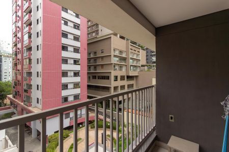 Vista/Varanda de kitnet/studio para alugar com 1 quarto, 26m² em Pinheiros, São Paulo