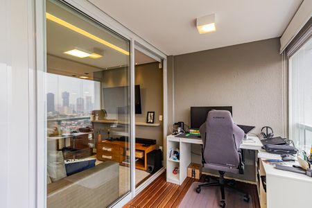 Varanda de apartamento à venda com 2 quartos, 67m² em Brooklin, São Paulo