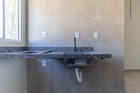 Cozinha de kitnet/studio à venda com 1 quarto, 16m² em Campos Elíseos, São Paulo