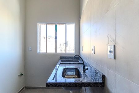 Cozinha de kitnet/studio à venda com 1 quarto, 16m² em Campos Elíseos, São Paulo