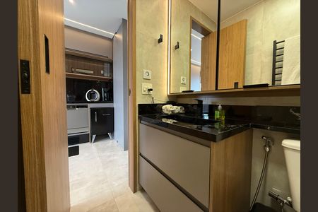 Studio à venda com 35m², 1 quarto e sem vaga Studio à venda com 35m², 1 quarto e sem vagaBanheiro social