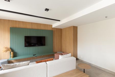 Apartamento para alugar com 25m², 1 quarto e sem vaga Apartamento para alugar com 25m², 1 quarto e sem vagaÁrea comum - Salão de jogos