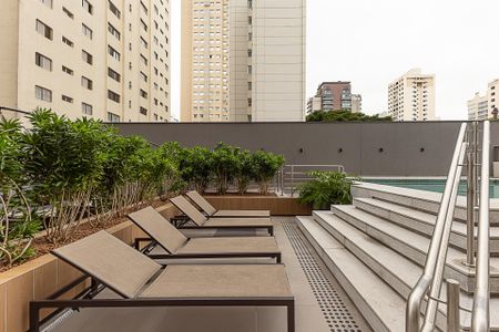 Apartamento para alugar com 25m², 1 quarto e sem vaga Apartamento para alugar com 25m², 1 quarto e sem vagaÁrea comum - Piscina
