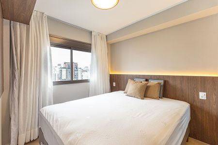 Quarto 1 de apartamento para alugar com 1 quarto, 25m² em Vila Nova Conceição, São Paulo