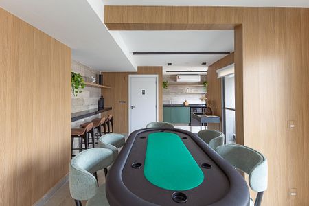 Apartamento para alugar com 25m², 1 quarto e sem vaga Apartamento para alugar com 25m², 1 quarto e sem vagaÁrea comum - Salão de jogos