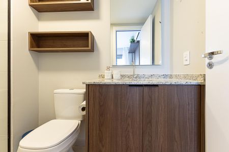 Apartamento para alugar com 25m², 1 quarto e sem vaga Apartamento para alugar com 25m², 1 quarto e sem vagaBanheiro