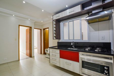 Sala/Cozinha de apartamento para alugar com 2 quartos, 40m² em Jardim Alvorada, Santo André
