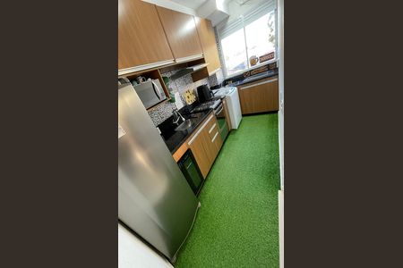 Cozinha de apartamento à venda com 2 quartos, 42m² em Vila Jaraguá, São Paulo