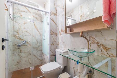 Apartamento à venda com 50m², 2 quartos e 1 vaga Apartamento à venda com 50m², 2 quartos e 1 vagaDetalhe - Banheiro