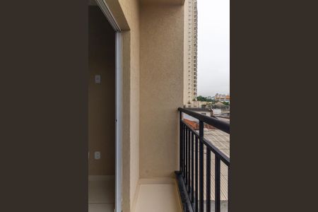 Varanda da Sala de apartamento para alugar com 2 quartos, 40m² em Vila Nova Manchester, São Paulo
