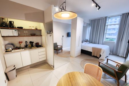 Studio  de apartamento para alugar com 1 quarto, 25m² em Laranjeiras, Rio de Janeiro