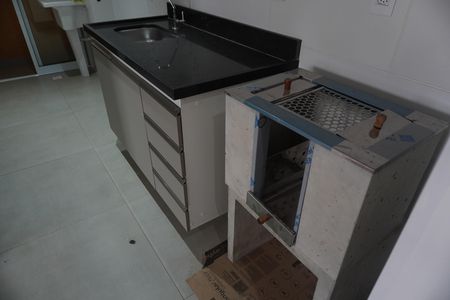 Apartamento para alugar com 55m², 2 quartos e 1 vagaCozinha e Área de Serviço