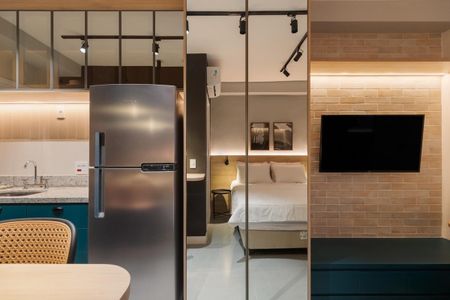 Apartamento para alugar com 30m², 1 quarto e sem vaga Apartamento para alugar com 30m², 1 quarto e sem vagaCozinha