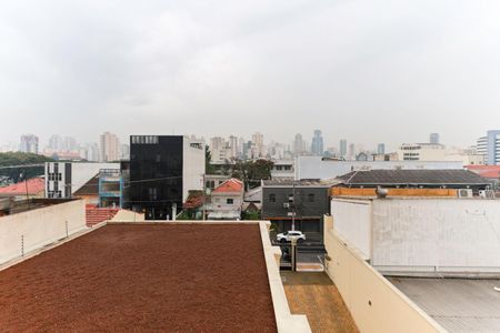 Vista da varanda gourmet de apartamento à venda com 2 quartos, 76m² em Santana, São Paulo