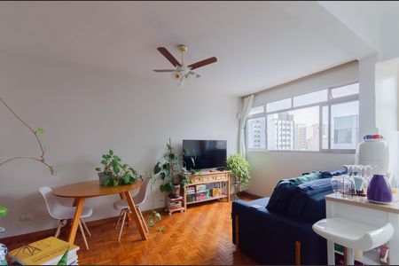 Sala de apartamento à venda com 1 quarto, 51m² em Vila Mariana, São Paulo