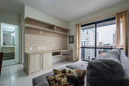 Sala/Cozinha de apartamento para alugar com 1 quarto, 40m² em Pinheiros, São Paulo
