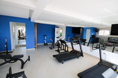 Apartamento para alugar com 50m², 1 quarto e 1 vaga Apartamento para alugar com 50m², 1 quarto e 1 vagaÁrea comum - Academia