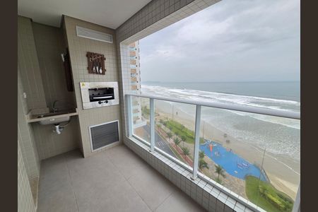Varanda de apartamento para alugar com 1 quarto, 50m² em Vila Caiçara, Praia Grande