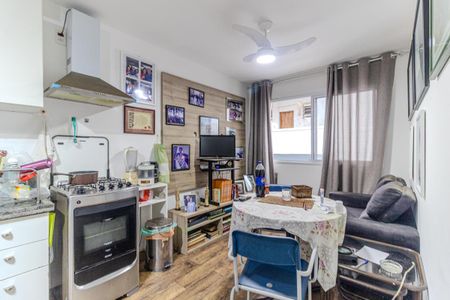 Sala de apartamento à venda com 1 quarto, 30m² em Vila Buarque, São Paulo