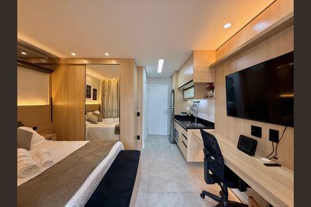 Studio à venda com 25m², 1 quarto e sem vaga Studio à venda com 25m², 1 quarto e sem vagaQuarto