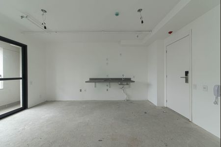 Sala - Cozinha Integrada de apartamento para alugar com 1 quarto, 48m² em Vila Cordeiro, São Paulo
