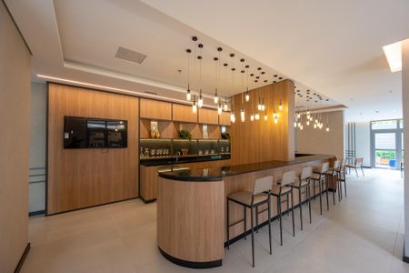 Studio para alugar com 32m², 1 quarto e sem vaga Studio para alugar com 32m², 1 quarto e sem vagaSalão de Festas