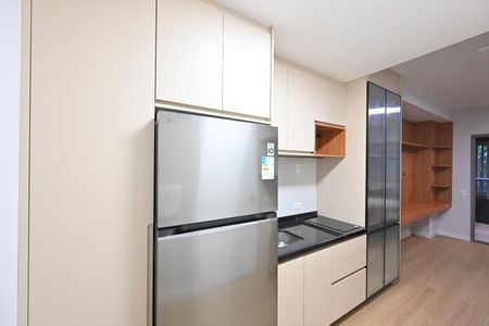 Studio para alugar com 32m², 1 quarto e sem vaga Studio para alugar com 32m², 1 quarto e sem vagaCozinha