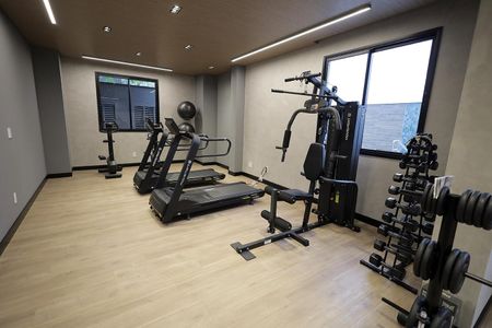 Apartamento para alugar com 64m², 2 quartos e 2 vagas Apartamento para alugar com 64m², 2 quartos e 2 vagasÁrea comum - Academia