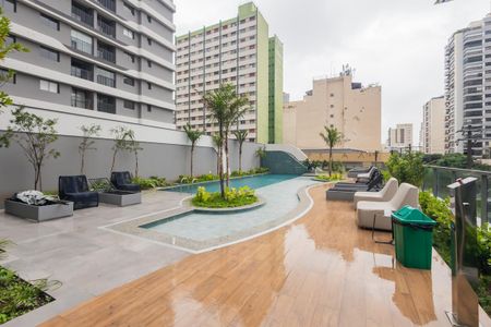 Apartamento para alugar com 40m², 1 quarto e 1 vaga Apartamento para alugar com 40m², 1 quarto e 1 vagaPiscina