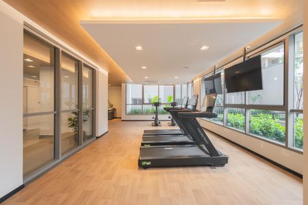 Apartamento para alugar com 40m², 1 quarto e 1 vaga Apartamento para alugar com 40m², 1 quarto e 1 vagaAcademia