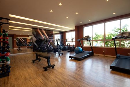 Apartamento à venda com 47m², 2 quartos e 1 vaga Apartamento à venda com 47m², 2 quartos e 1 vagaÁrea comum - Academia