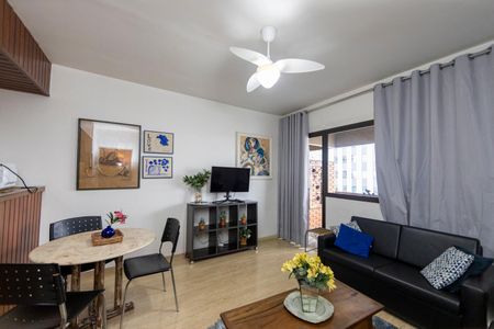 Apartamento à venda com 56m², 1 quarto e 1 vaga Apartamento à venda com 56m², 1 quarto e 1 vagaSala_Cozinha