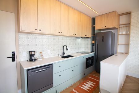 Studio à venda com 35m², 1 quarto e sem vaga Studio à venda com 35m², 1 quarto e sem vagaCozinha