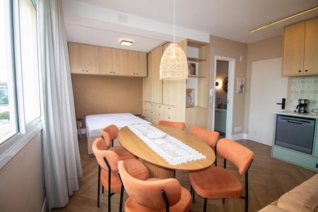 Studio à venda com 35m², 1 quarto e sem vaga Studio à venda com 35m², 1 quarto e sem vagaSala de Jantar