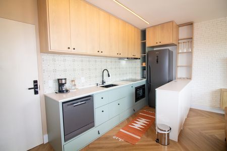Studio à venda com 35m², 1 quarto e sem vaga Studio à venda com 35m², 1 quarto e sem vagaCozinha