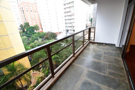 Sala - Sacada de apartamento para alugar com 3 quartos, 174m² em Cambuí, Campinas