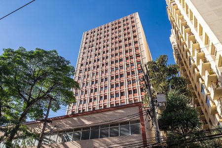 Apartamento para alugar com 38m², 1 quarto e 1 vaga Apartamento para alugar com 38m², 1 quarto e 1 vagaFachada