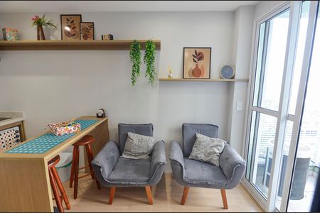 Studio para alugar com 32m², 1 quarto e sem vaga Studio para alugar com 32m², 1 quarto e sem vagaSala/Quarto