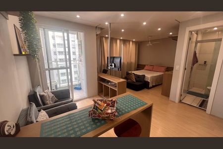 Sala/Quarto de kitnet/studio para alugar com 1 quarto, 32m² em Santo Cristo, Rio de Janeiro