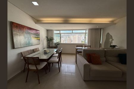 Sala de apartamento à venda com 2 quartos, 76m² em São Pedro, Belo Horizonte