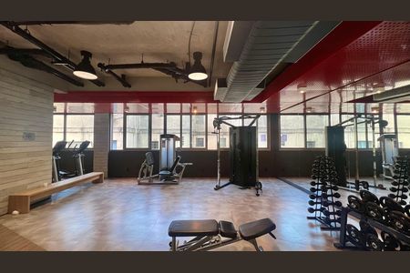 Studio para alugar com 33m², 1 quarto e sem vaga Studio para alugar com 33m², 1 quarto e sem vagaAcademia