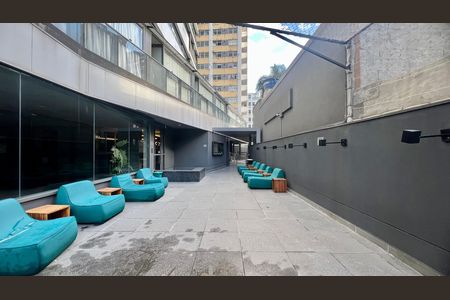 Studio para alugar com 33m², 1 quarto e sem vaga Studio para alugar com 33m², 1 quarto e sem vagaPiscina