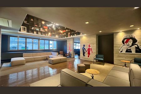 Studio para alugar com 33m², 1 quarto e sem vaga Studio para alugar com 33m², 1 quarto e sem vagaSalão de Festas
