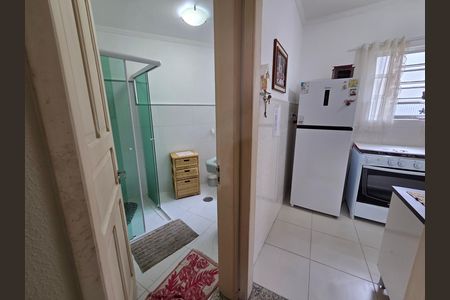 Sala de apartamento para alugar com 1 quarto, 45m² em Vila Caiçara, Praia Grande