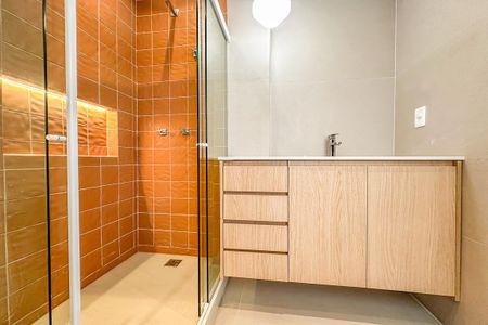 Apartamento à venda com 110m², 3 quartos e 1 vaga Apartamento à venda com 110m², 3 quartos e 1 vagaBanheiro da Suíte