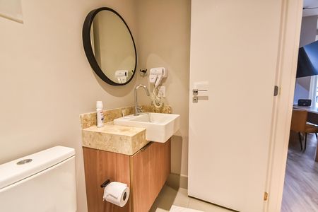 Studio para alugar com 24m², 1 quarto e sem vagaBanheiro