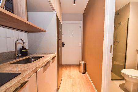 Studio para alugar com 24m², 1 quarto e sem vagaCozinha